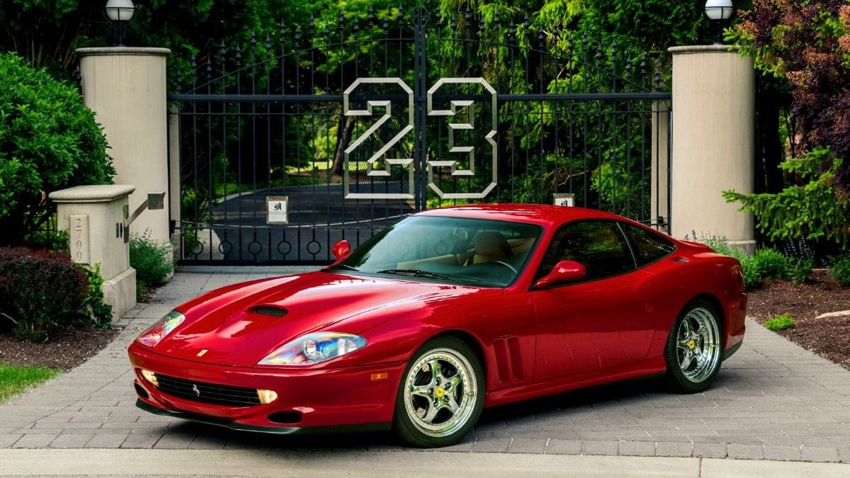 Ferrari histórica de Michael Jordan será leiloada; veja valores