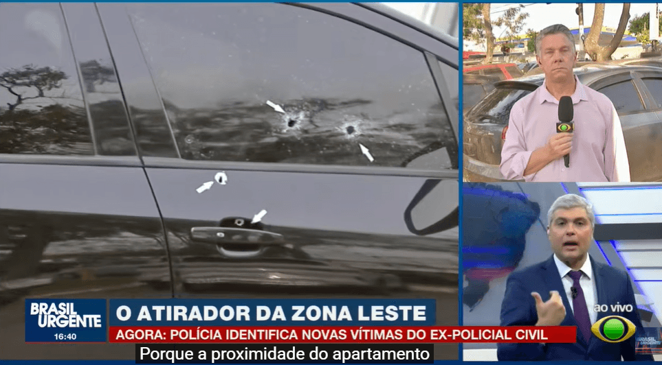 Atirador da ZL: ex-policial preso pode ter feito outro ataque em julho - QTU Questões do Universo