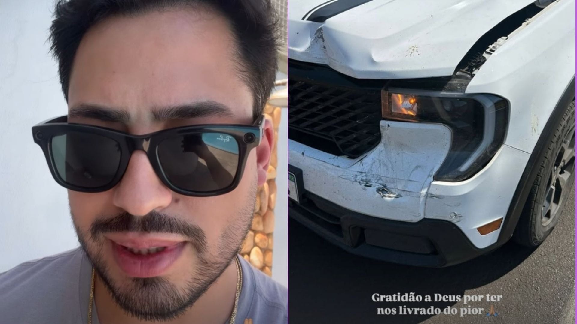 Filho de Leonardo sofre acidente na saída da Festa de Peão de Barretos - QTU Questões do Universo