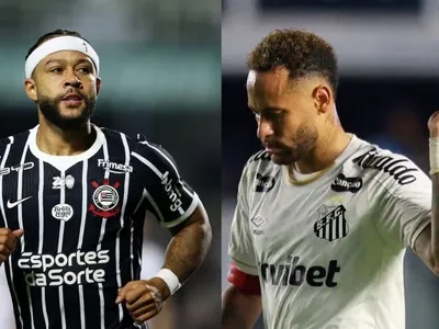 Vai ter Memphis x Neymar? Veja prováveis escalações de Corinthians e Santos
