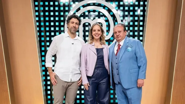 Rodrigo Oliveira e Babi Frazão no MasterChef