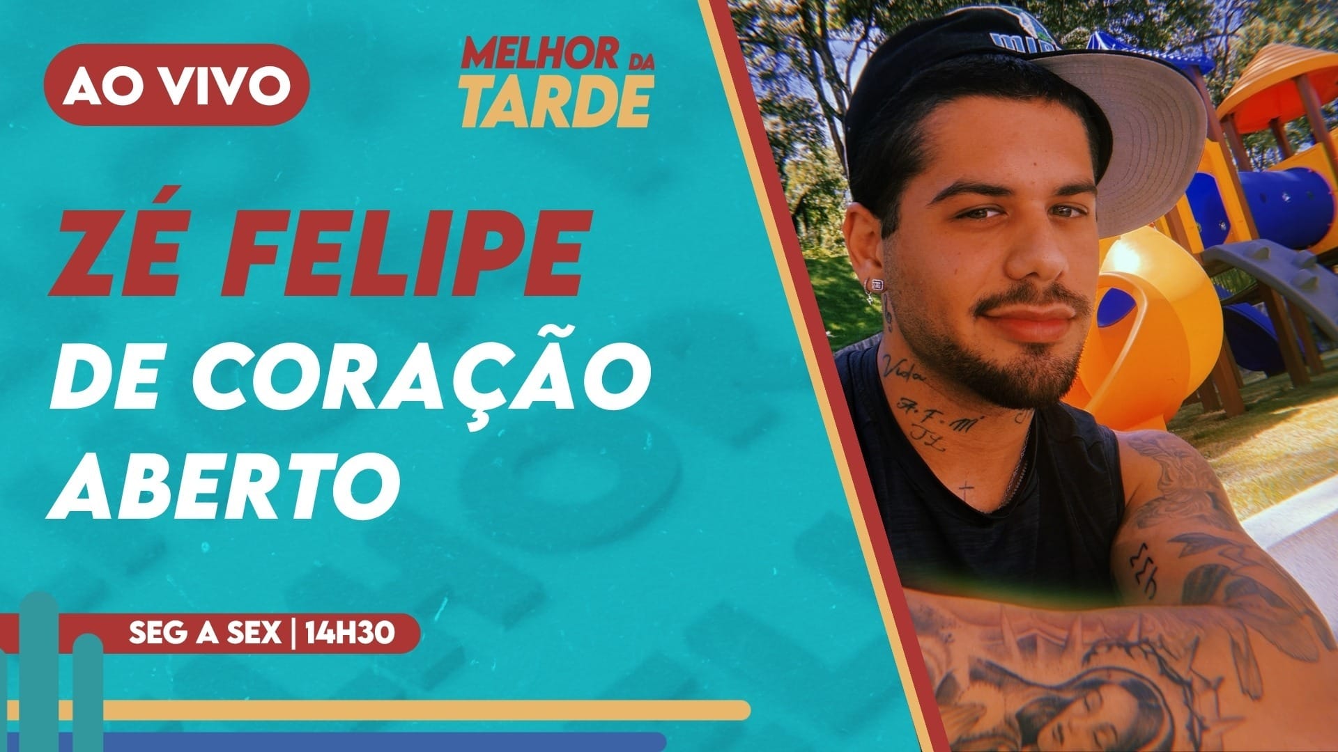 Melhor da Tarde AO VIVO: Zé Felipe abre coração para Leo Dias em Barretos