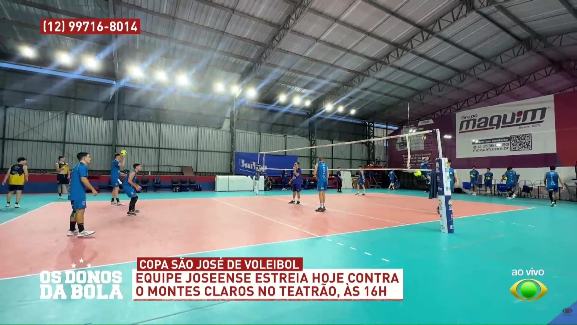 Vôlei São José estreia nesta sexta na Copa São José de Voleibol
