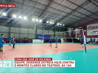 Vôlei São José estreia nesta sexta na Copa São José de Voleibol