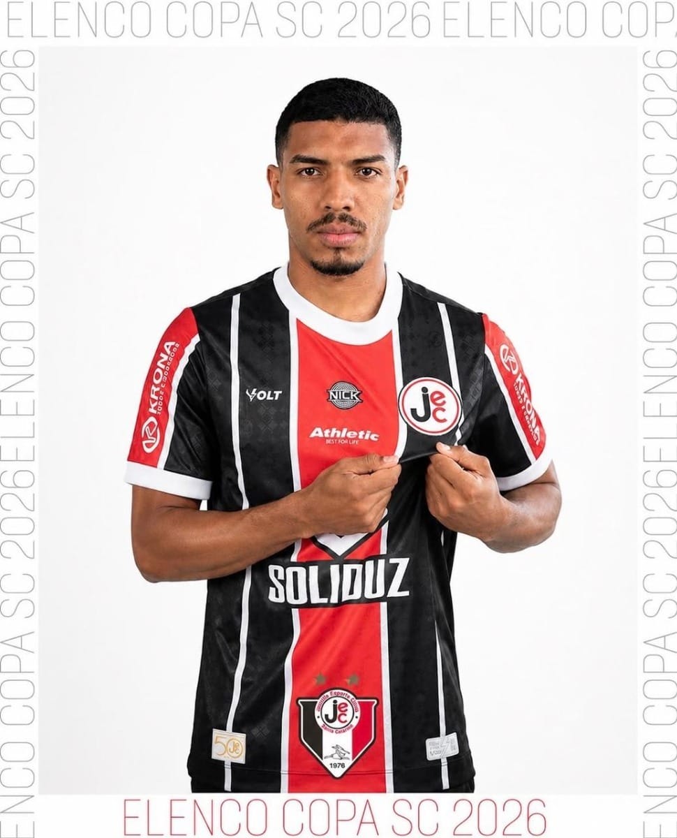 Volante Luis Otavio foi emprestado para o JoinvilleDivulgação/ Joinville EC