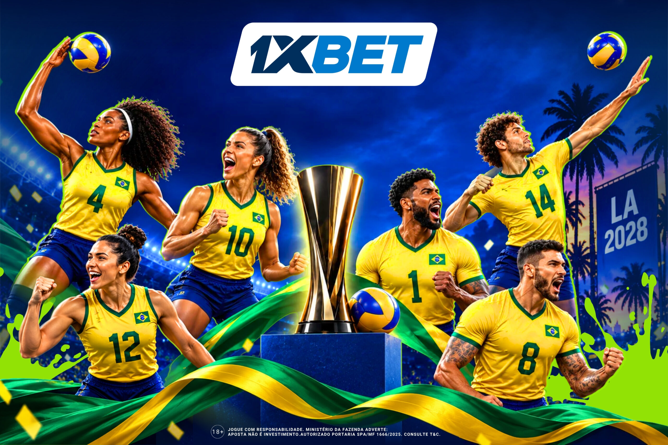 Triunfo do vôlei brasileiro
