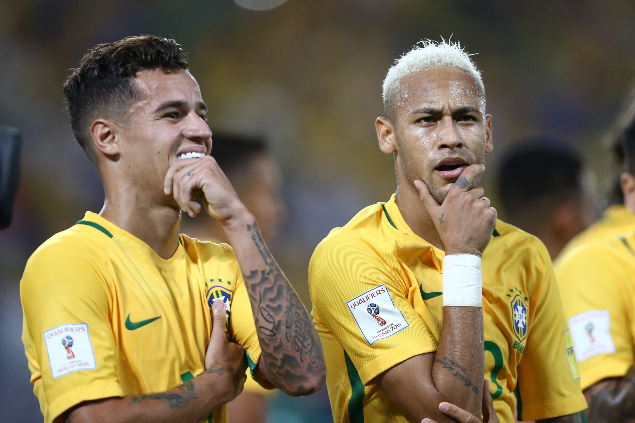 Neymar "anuncia" contratação de Coutinho através de redes sociais