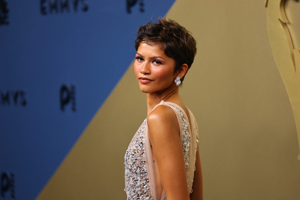 Zendaya attends the 78th Primetime Emmy Awards in Los Angeles, California, U.S., September 14, 2026. REUTERS/Daniel Cole