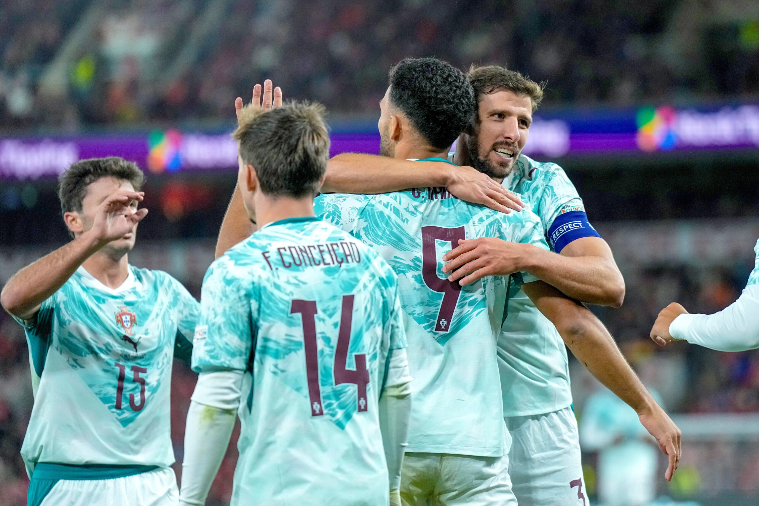 Portugal vence Noruega com gol de substituto de Cristiano Ronaldo