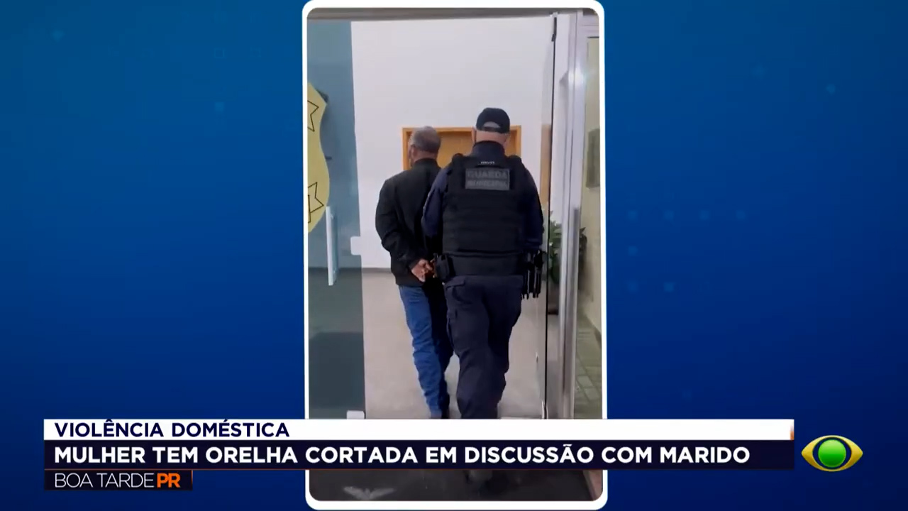Homem corta orelha da companheira durante discussão por ciúmes em Fazenda Rio Grande