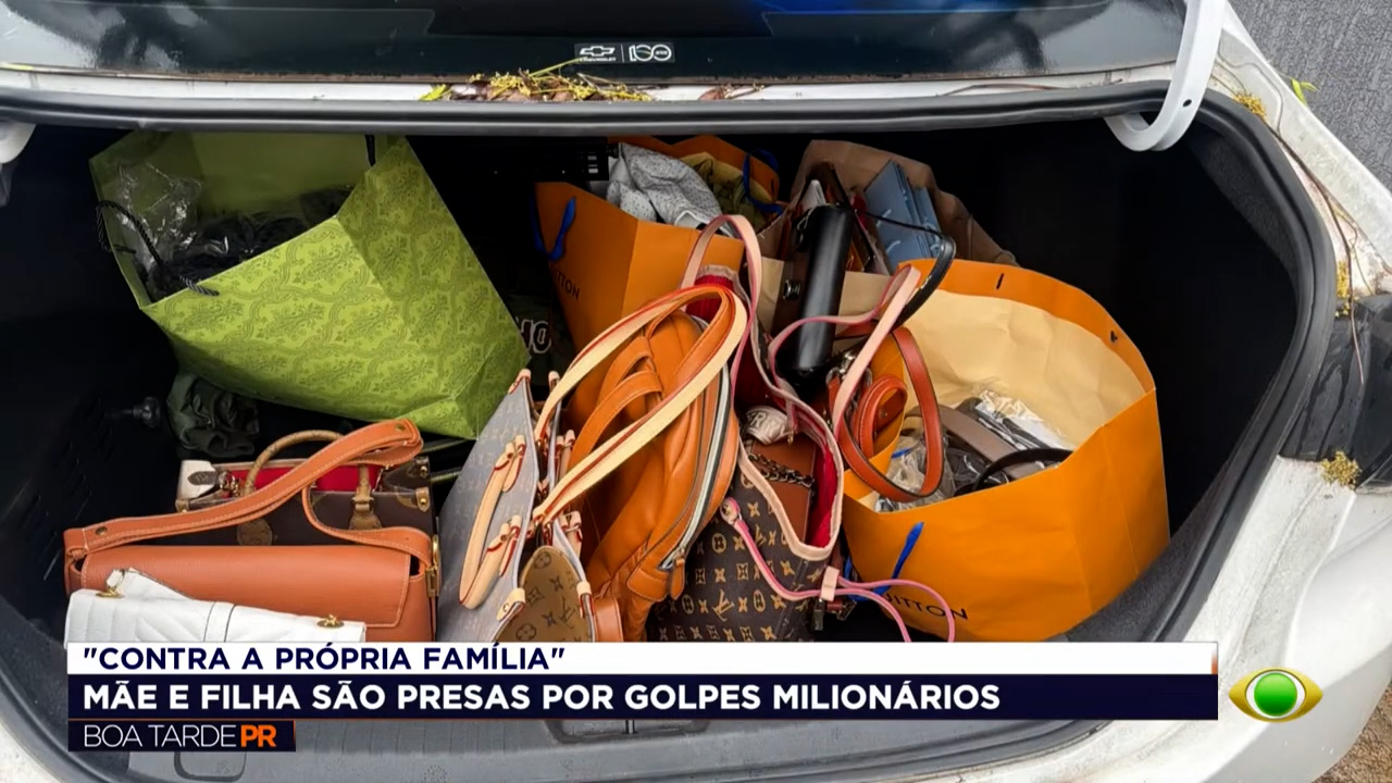 Mãe e filha são presas por torturar parentes e bancar luxo com golpes no PR