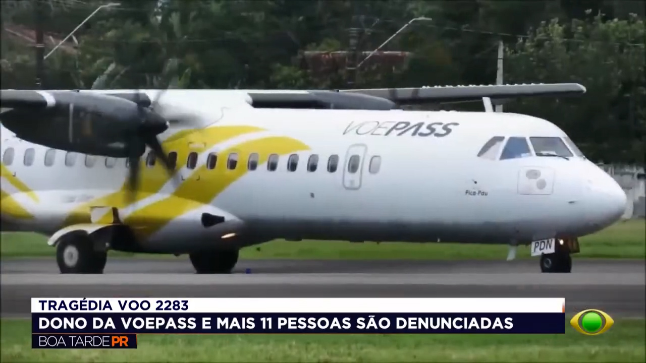 MP denuncia dono da Voepass e outras 11 pessoas por queda de avião em SP
