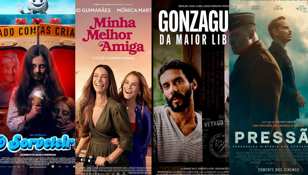 O Sorveteiro, Minha Melhor Amiga e Gonzaguinha chegam aos cinemas na quinta