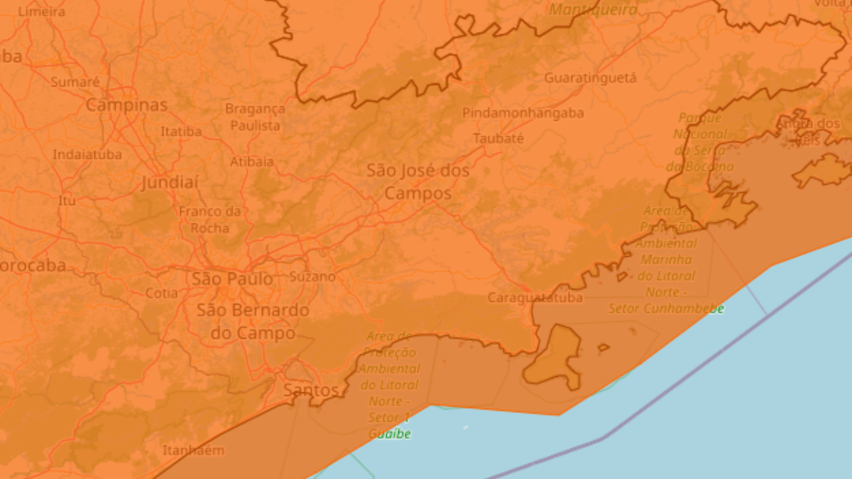 Defesa Civil reforça alerta para chuvas e risco de deslizamentos no Vale