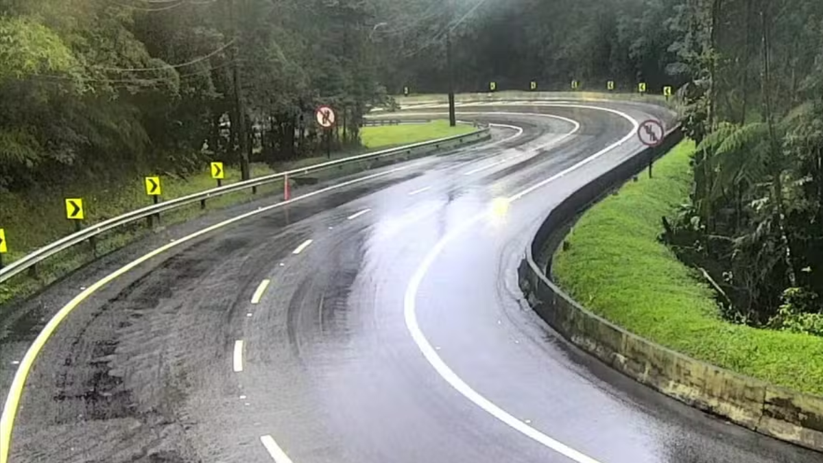 Serra Antiga da Tamoios segue temporariamente interditada devido à chuva