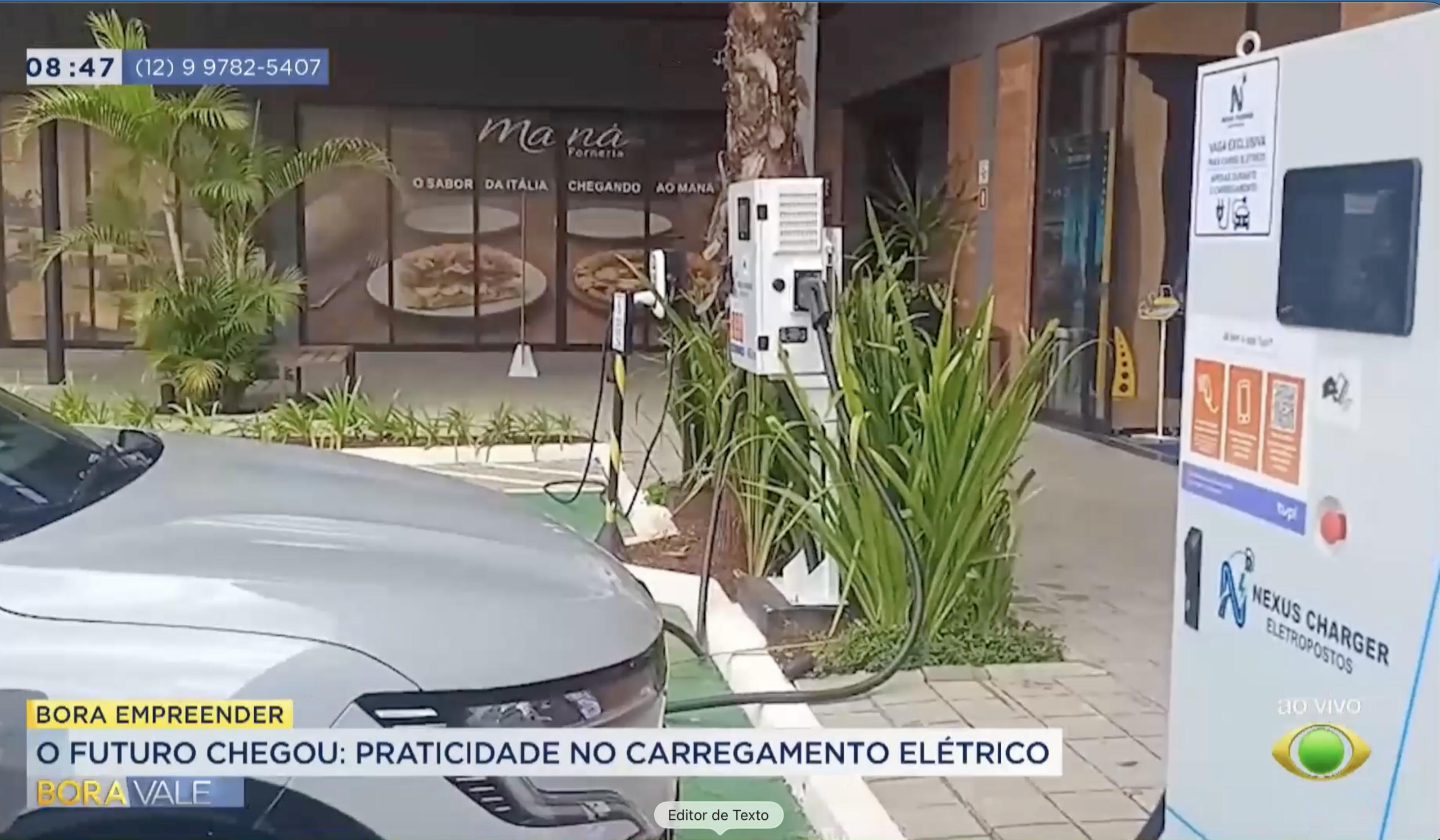 Mobilidade elétrica avança no Vale do Paraíba com expansão de eletropostos