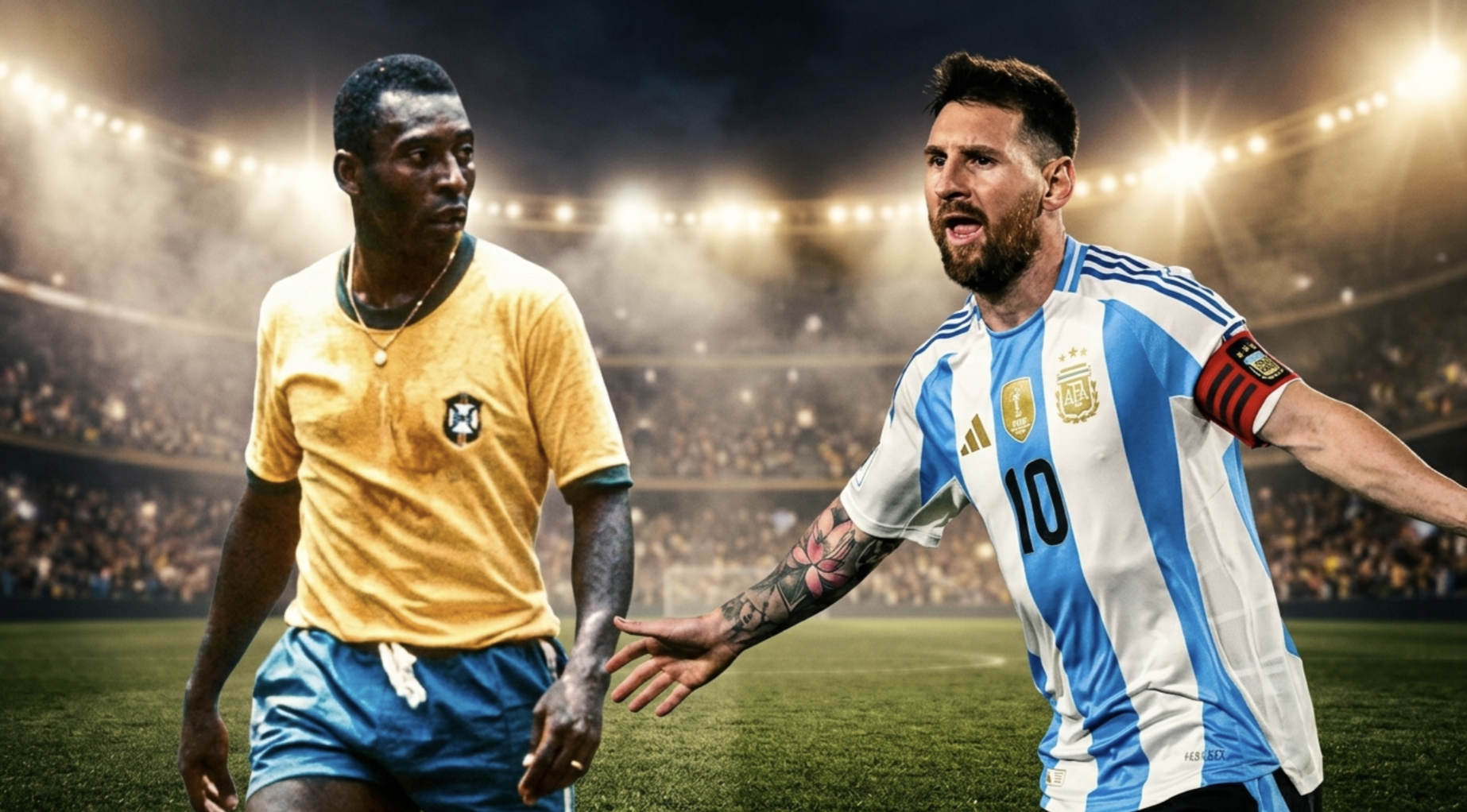 Pelé ou Messi: o que define quem é o maior jogador da história do futebol?