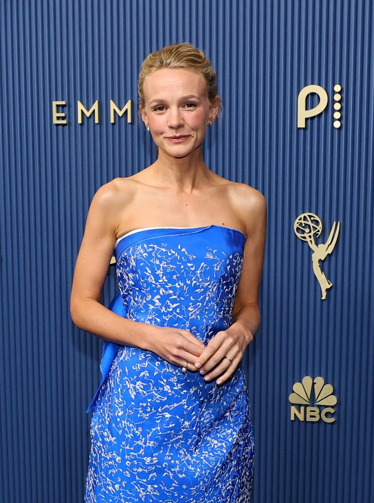 Carey Mulligan attends the 78th Primetime Emmy Awards in Los Angeles, California, U.S., September 14, 2026. REUTERS/Daniel Cole