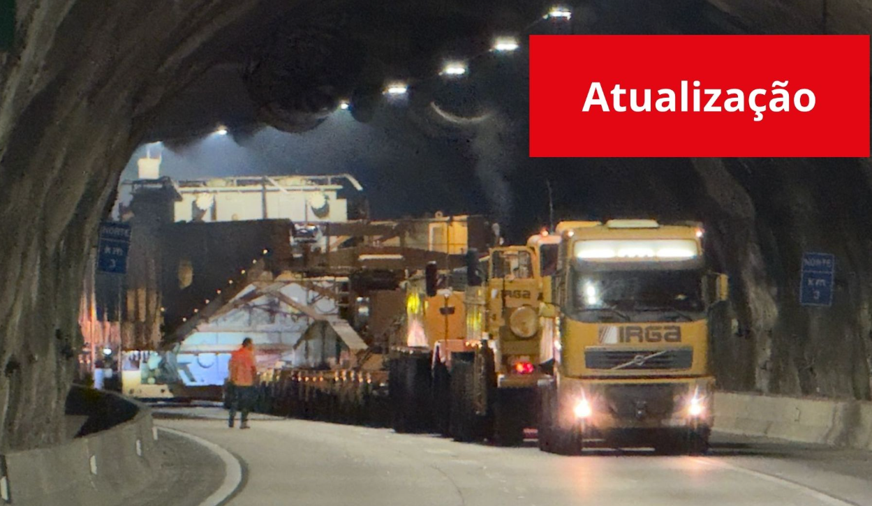 Tamoios recebe operação de transporte de carga nesta quarta (16)