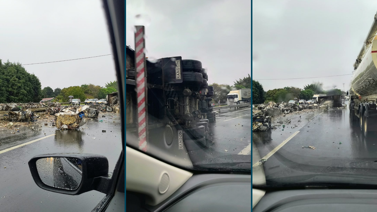 Motorista de carreta morre após colisão frontal em Araçoiaba da Serra
