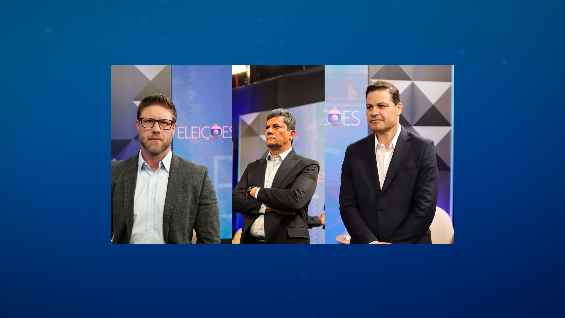 Em debate na RPC, Moro mira Ratinho e Requião chama ex-juiz de 'deserto de ideias'