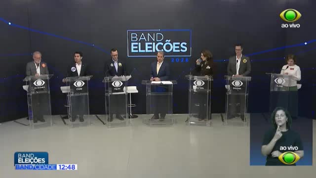 Veja como foi o debate da Band com senadores no Paraná