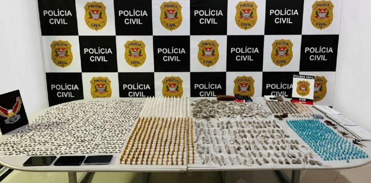 Homem é preso com 4 kg de drogas no bairro Bandeira Branca II