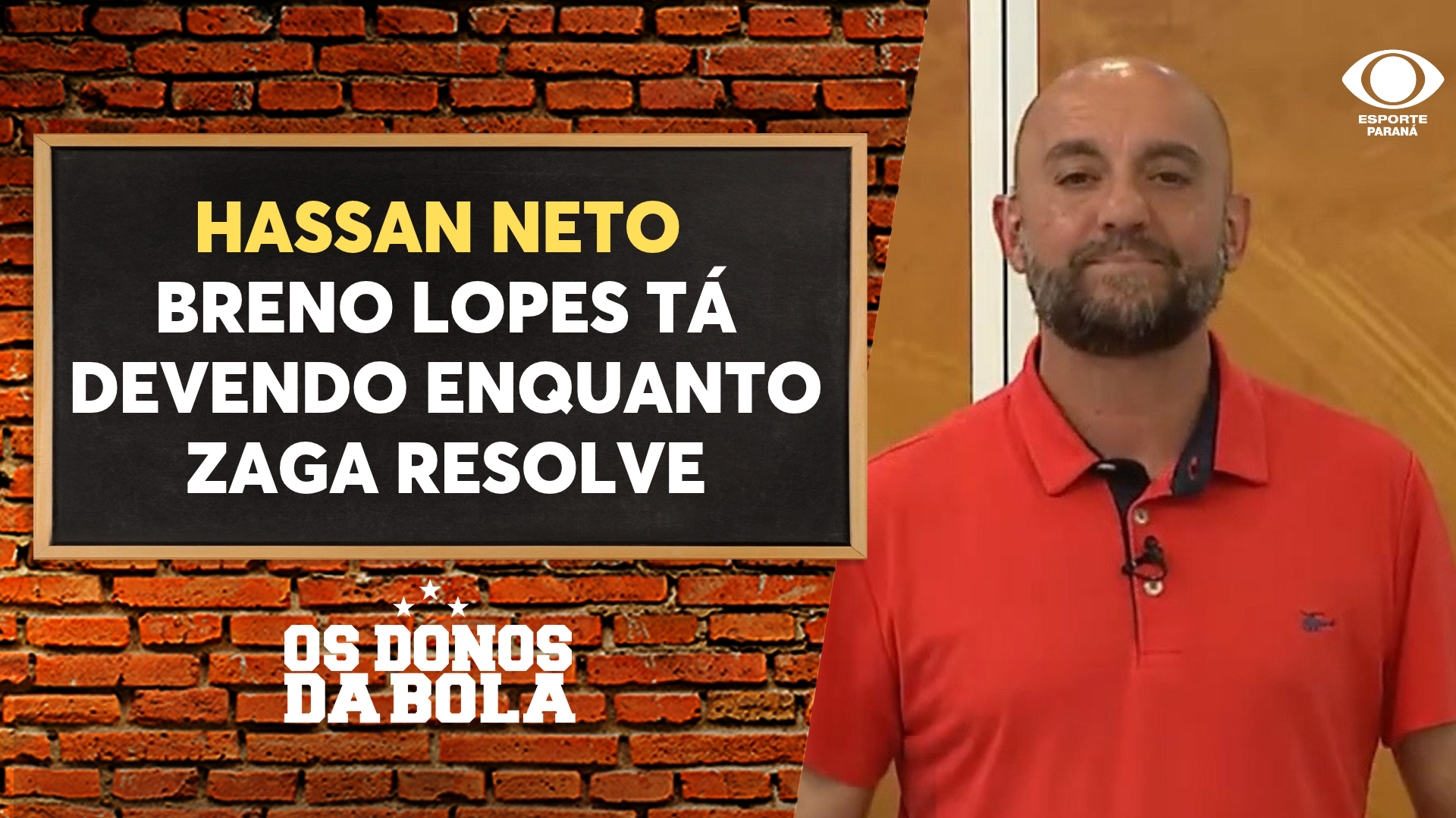 Hassan diz que zagueiros do Coritiba têm resolvido problemas do ataque