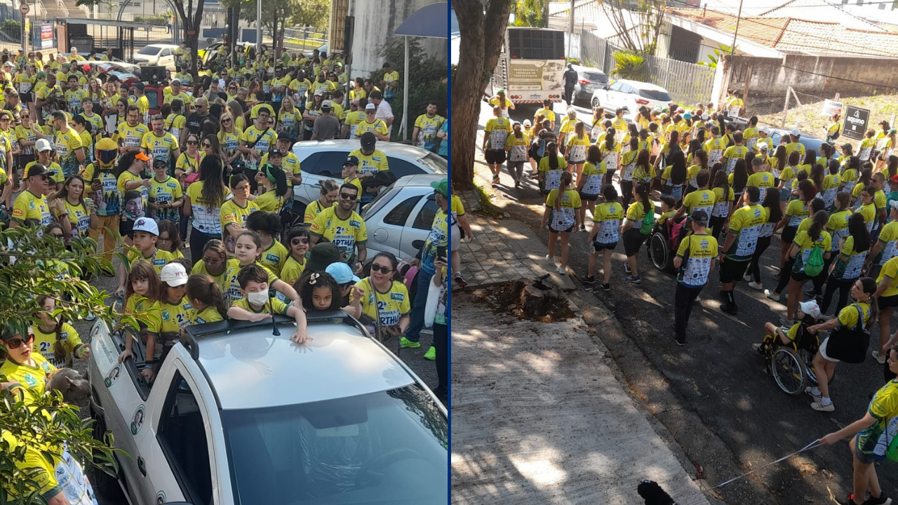 Caminhada do menino Arthur mobiliza apoiadores em Sorocaba por tratamento