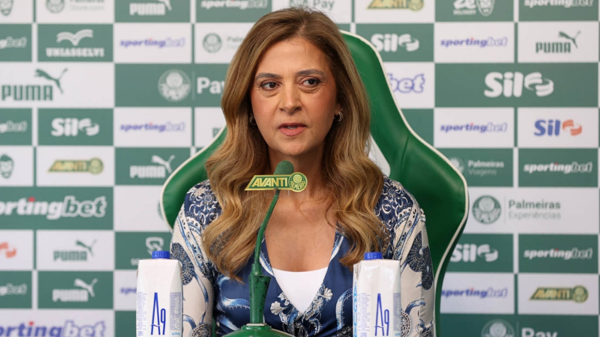 Leila Pereira admite conversas com Abel Ferreira e manda recado; veja