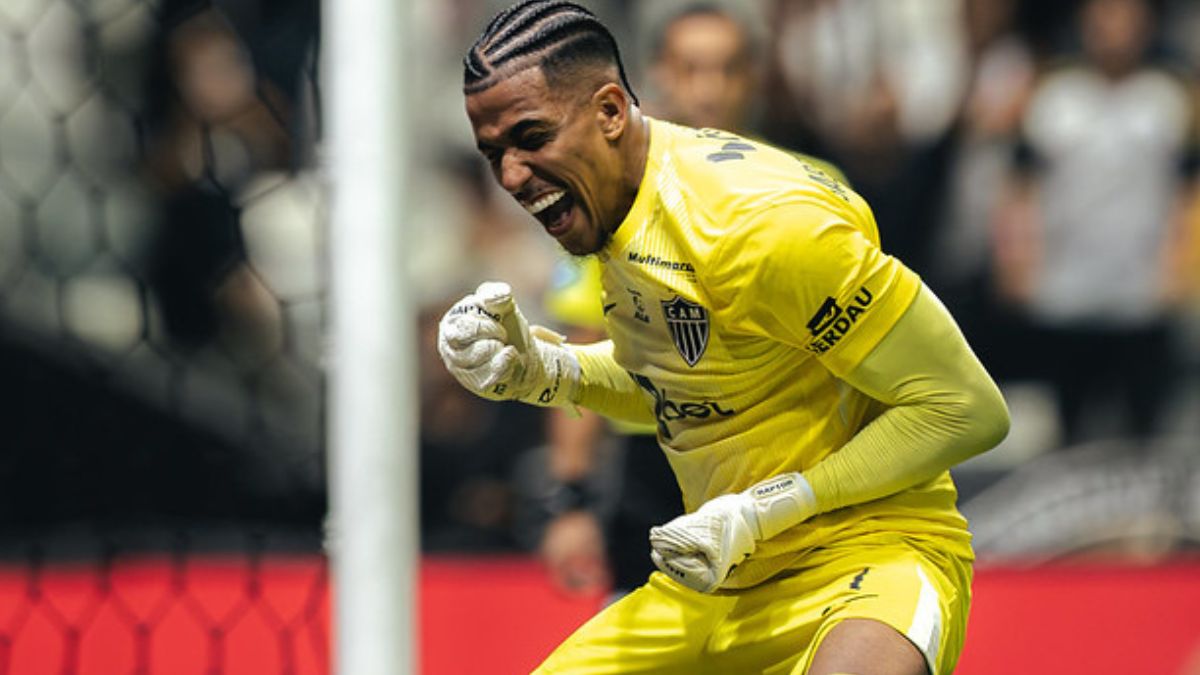 Imagem ilustrativa sobre Gabriel Delfim é o herói ao defender três pênaltis e levar Atlético‑MG à semifinal da Sul‑Americana