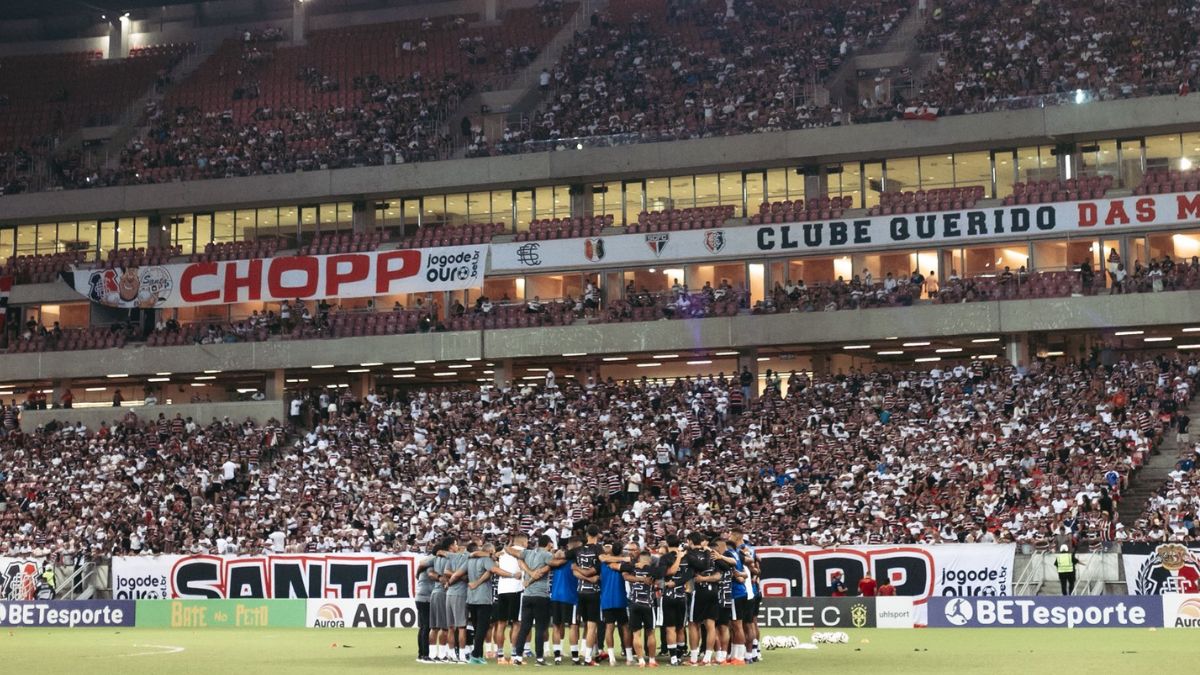 Santa Cruz bate o Botafogo-PB em duelo de estrelas na Série C