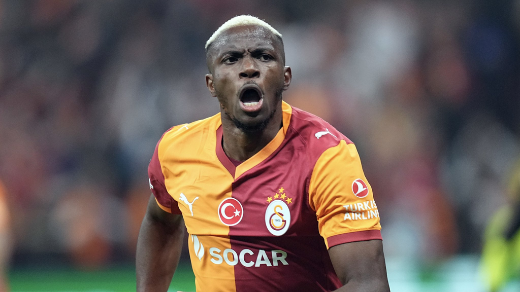 Victor Osimhen, jogador do Galatasaray I Foto: X/@GalatasaraySK