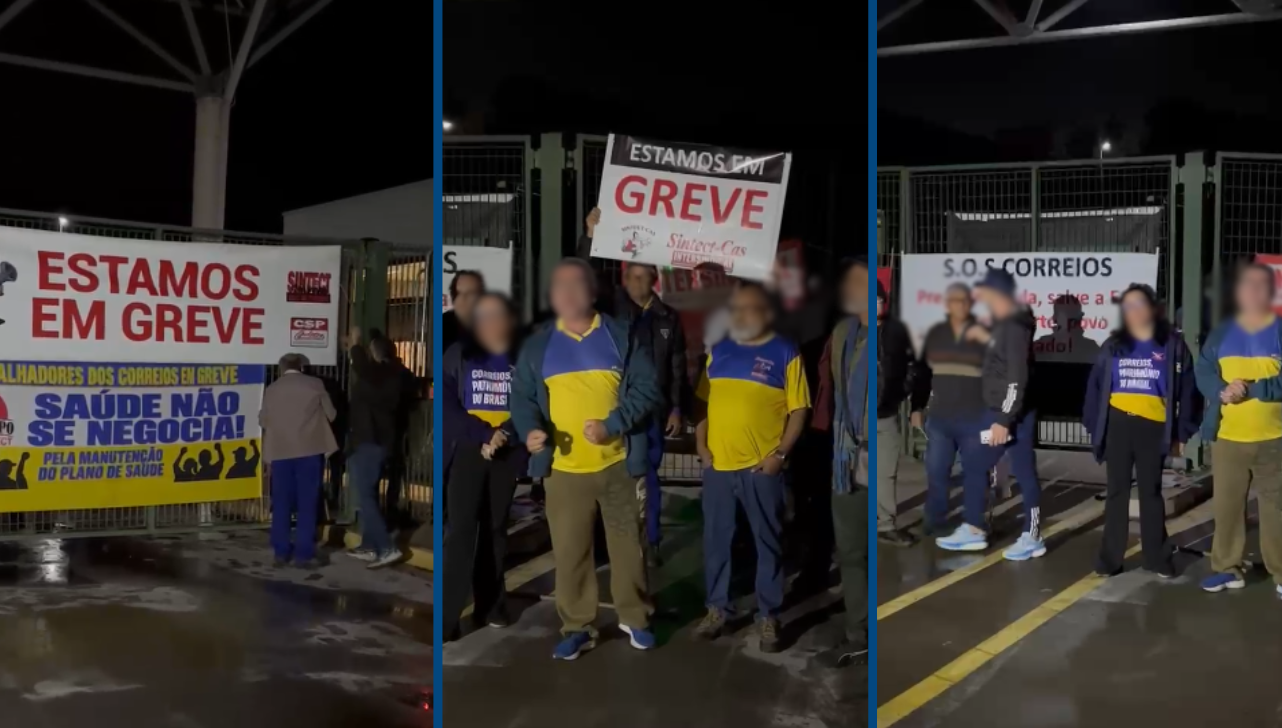 Greve Correios: funcionários ocupam centro logístico de Indaiatuba