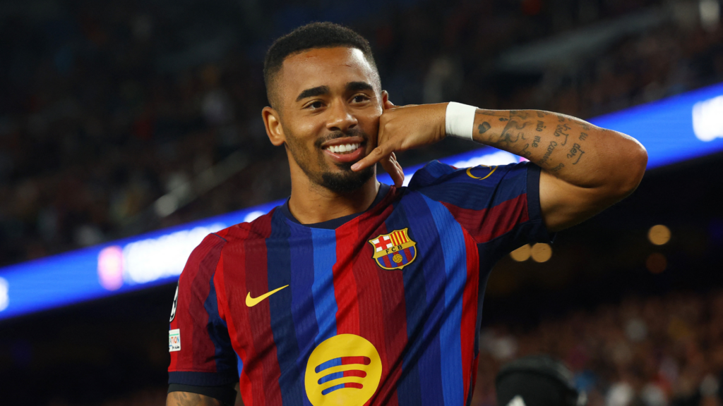 Gabriel Jesus, atacante do Barcelona