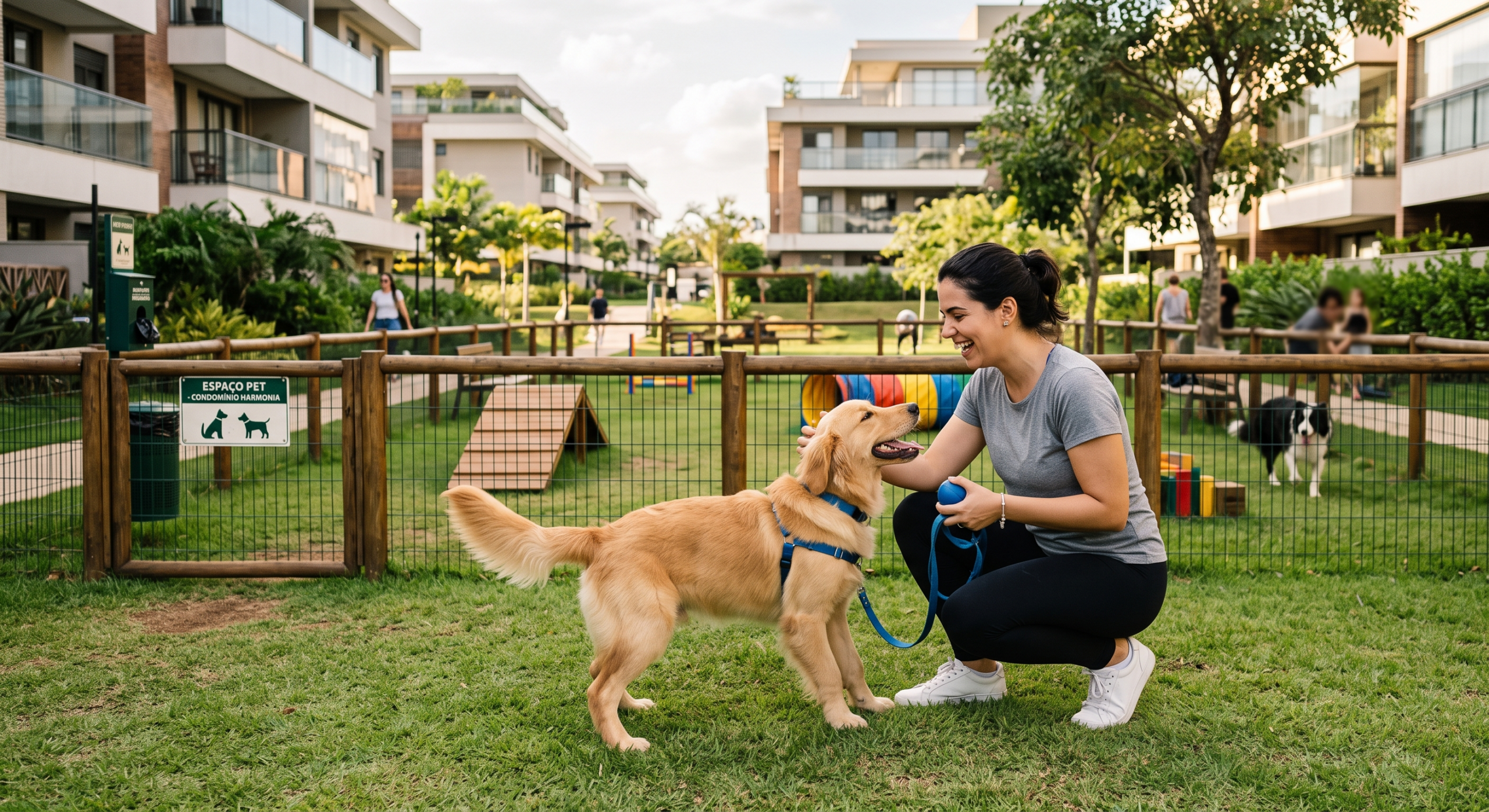 Condomínios apostam em apartamentos enxutos e pet place grandes
