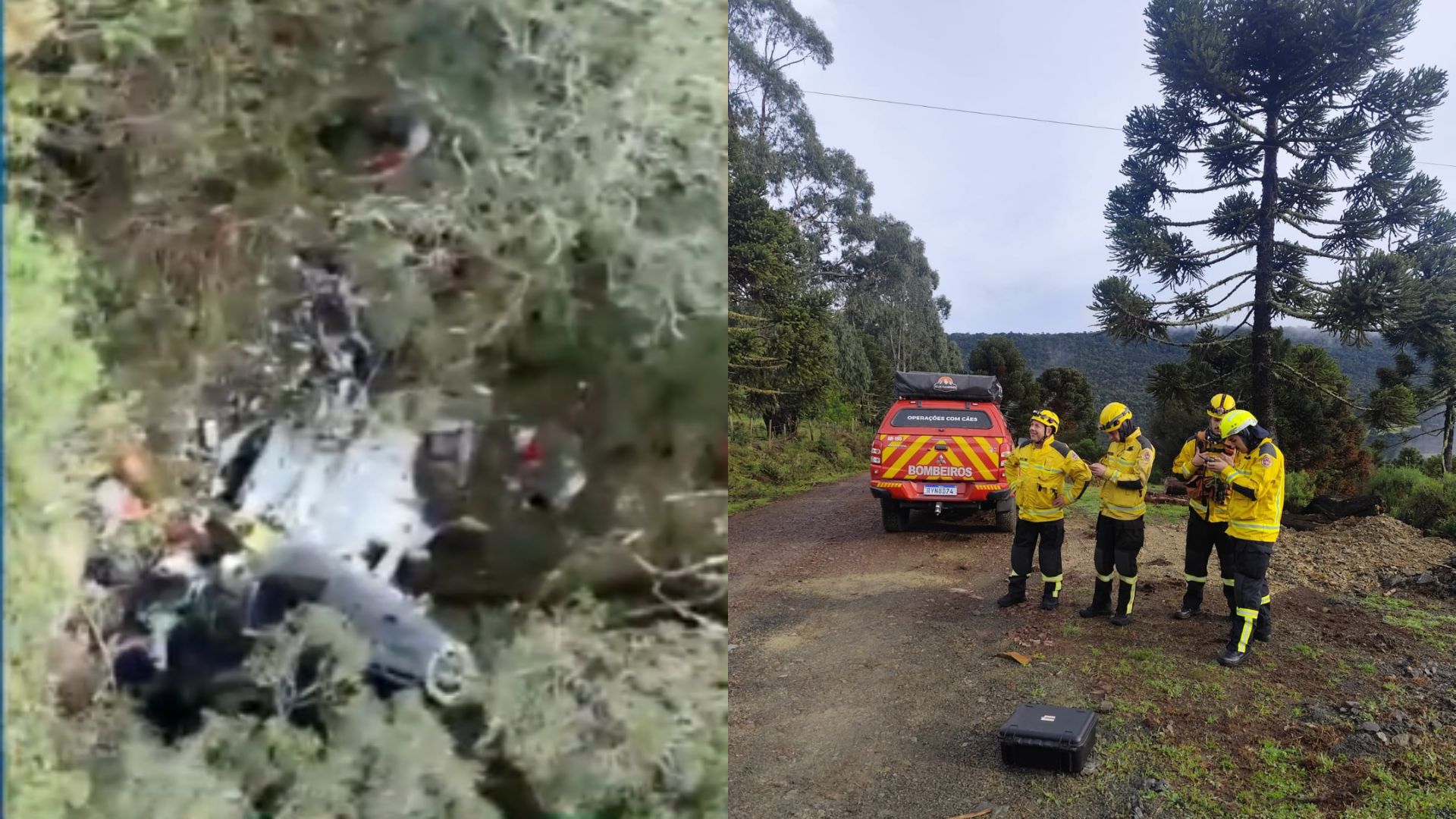 Dona de helicóptero que levava Rick lamenta acidente aéreo em SC