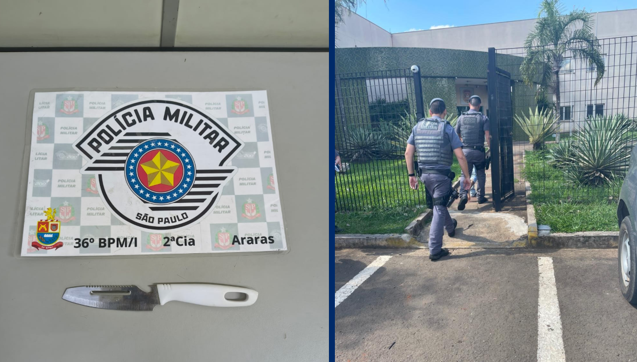 Homem é preso após invadir casa, agredir e ameaçar a ex-companheira
