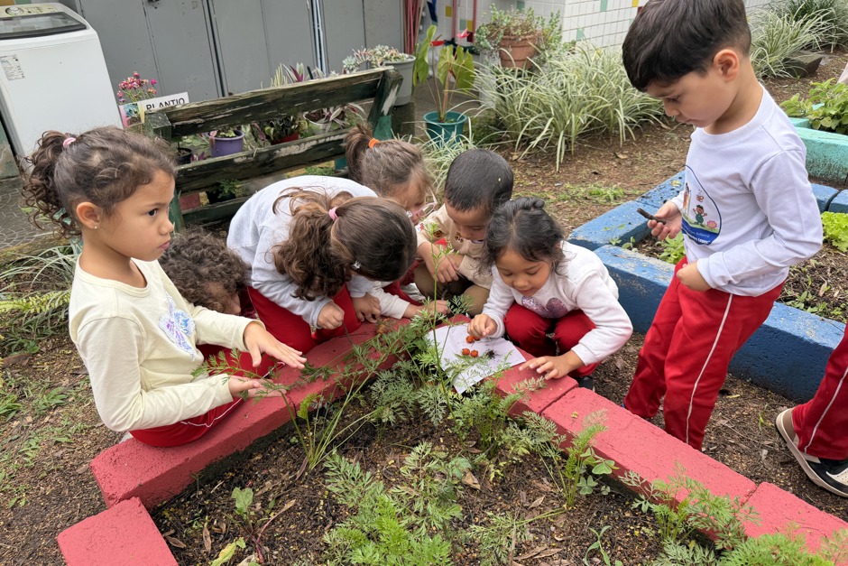Hortas e merenda garantem alimentação saudável nas escolas de São José