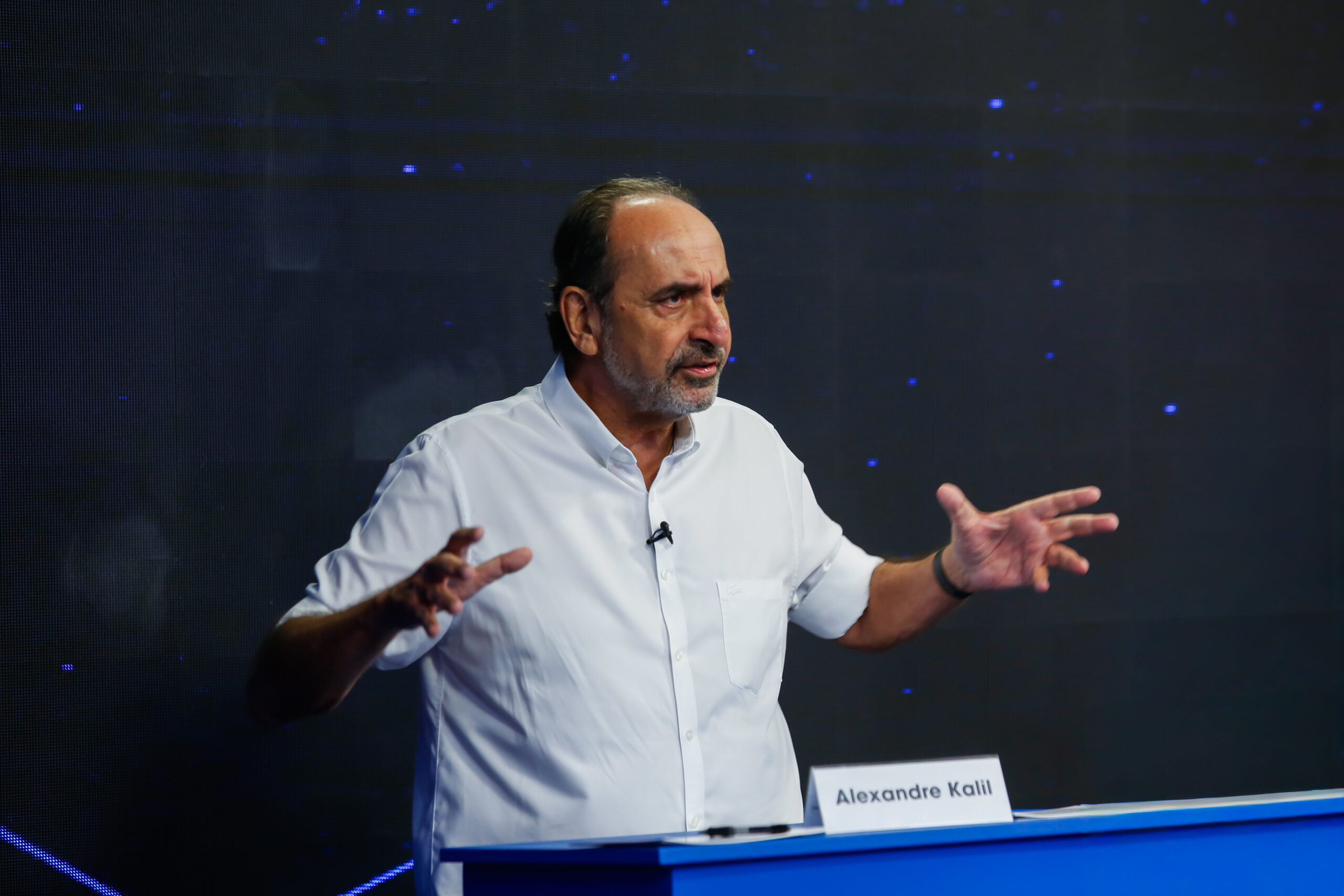 Alexandre Kalil apresenta propostas para Minas durante sabatina na Band