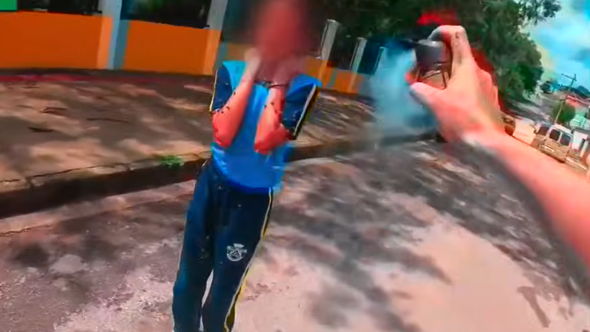 Motoboy salva menina de ataque de abelhas e sofre 40 picadas