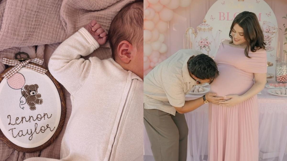Nasce filha de Taylor Lautner: bebê é batizada de Lennon Taylor Lautner
