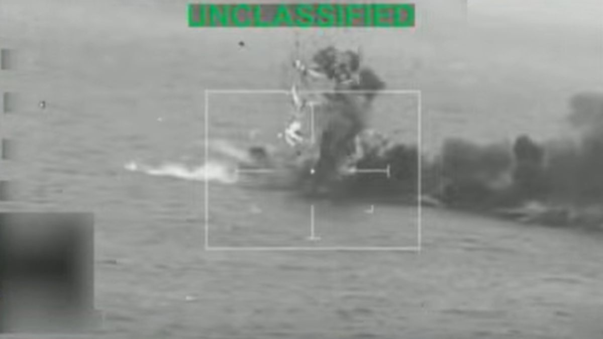 EUA e Equador interceptam e destroem embarcação do narcotráfico no Pacífico