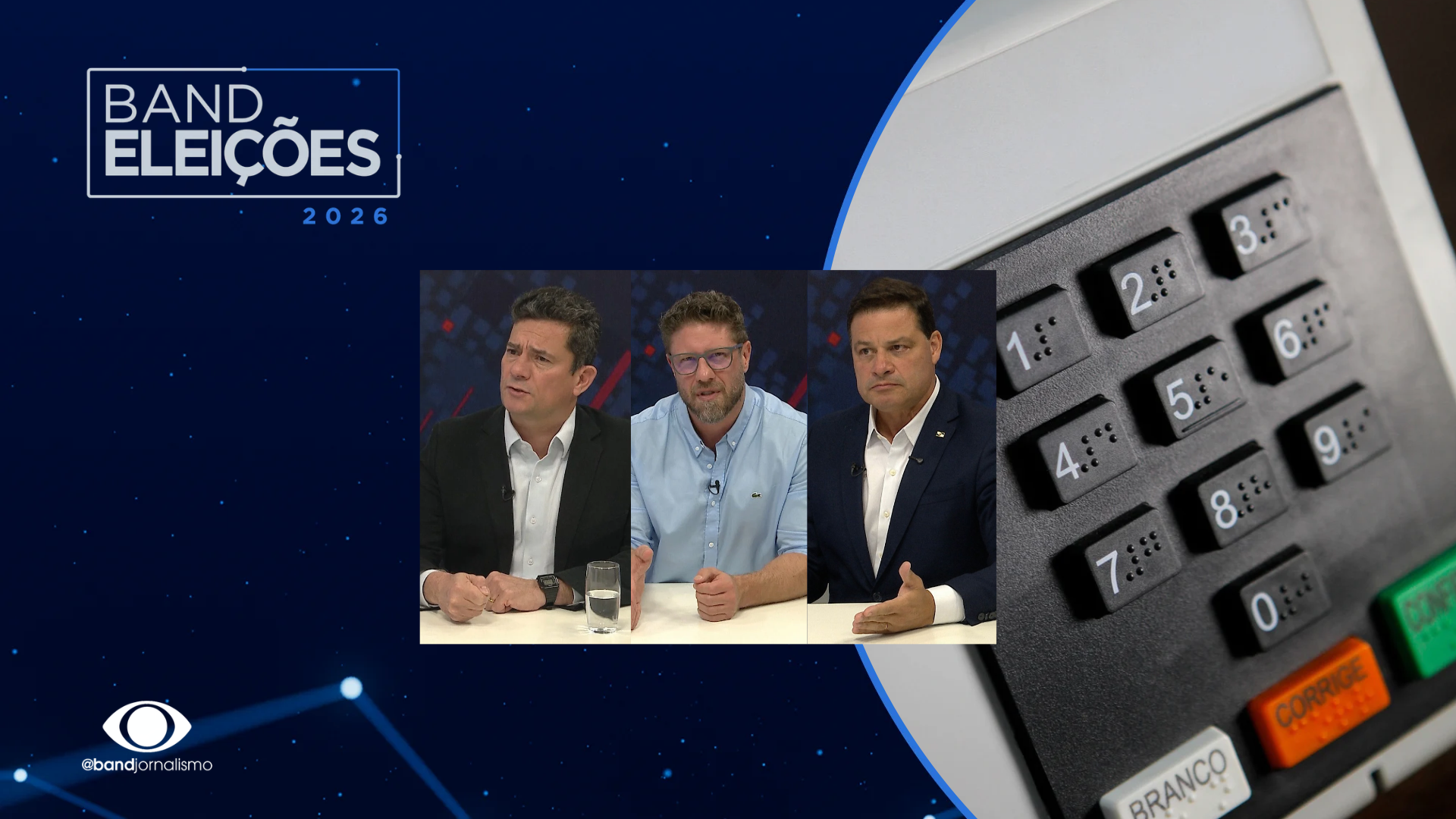 Pesquisa Quaest: Moro tem 36%; Requião Filho e Sandro Alex aparecem com 20%