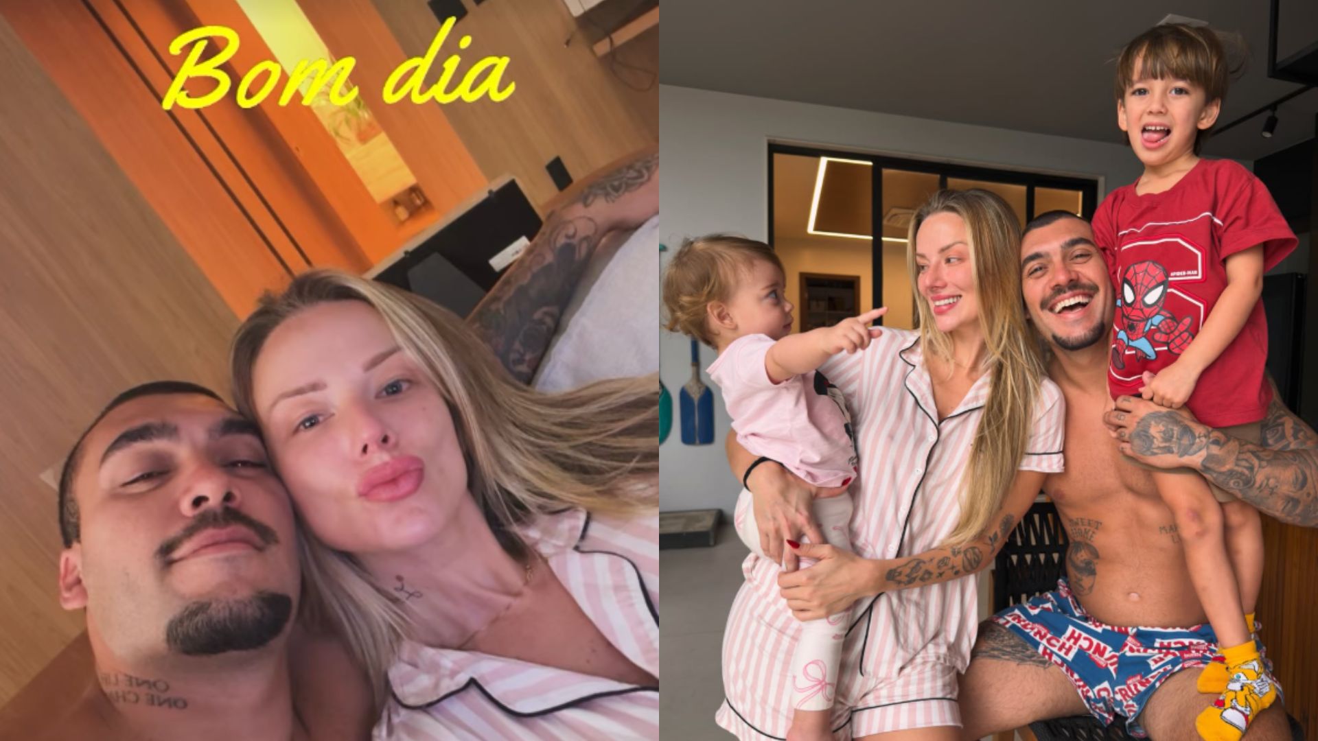 Ortega e Marcelle Casagrande voltaram? Casal se reúne em aniversário da filha