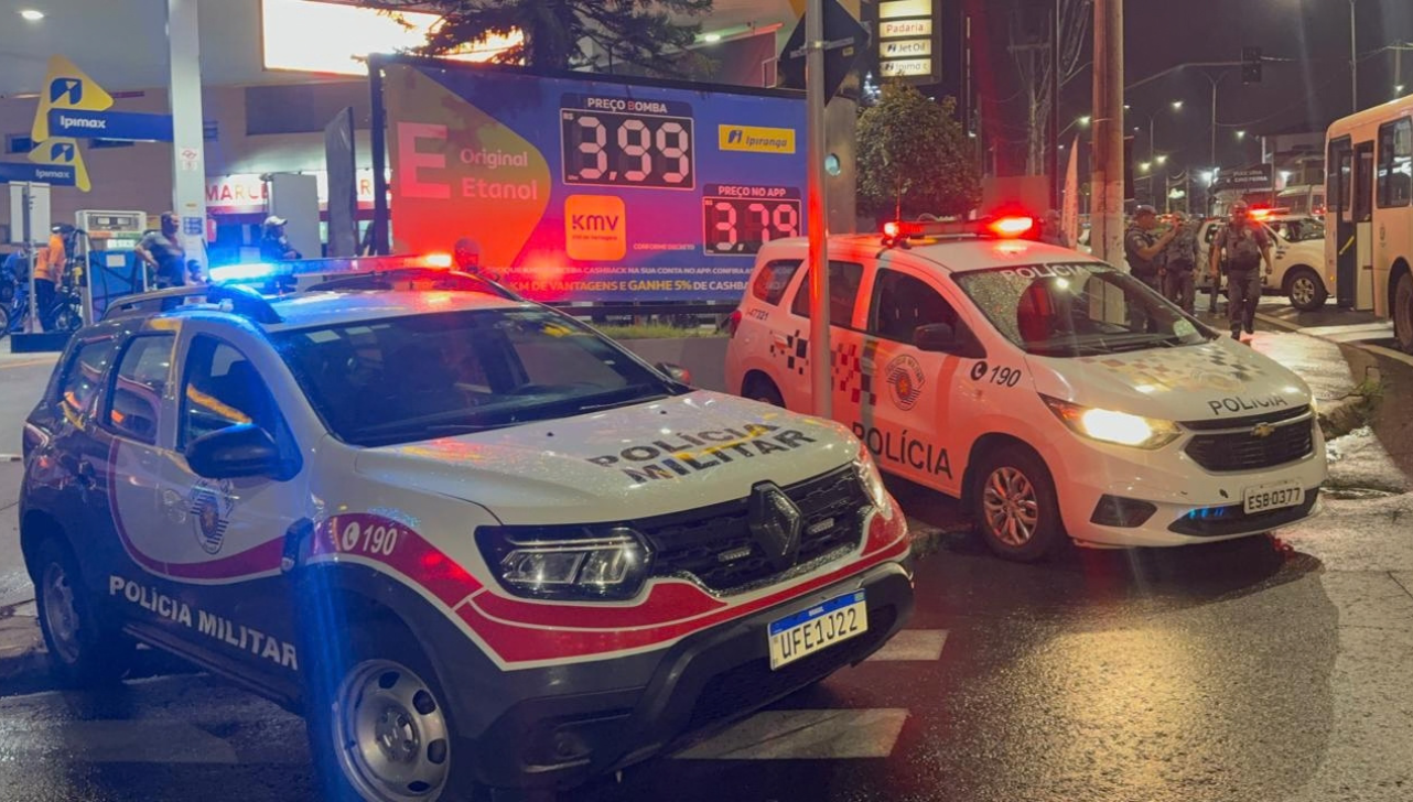 Suspeito é baleado durante fuga da Polícia Militar em Campinas