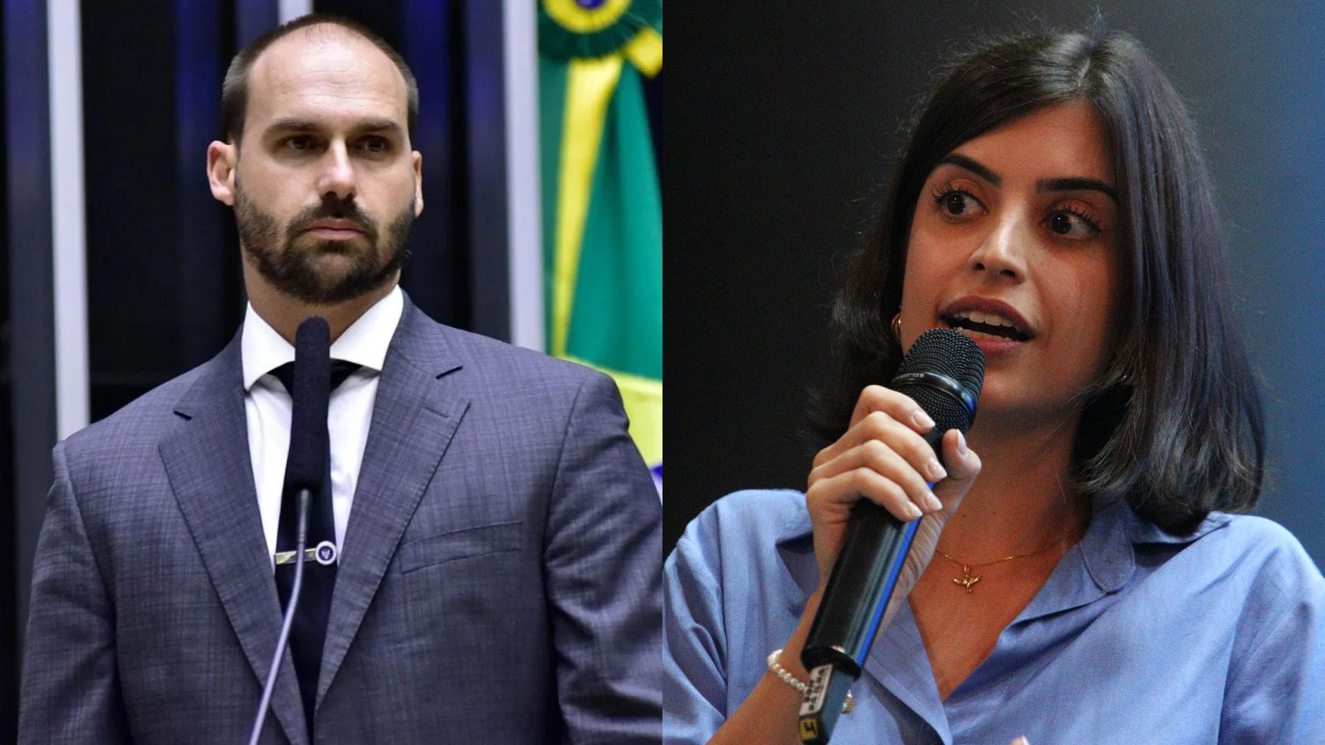 STF condena Eduardo Bolsonaro por difamação contra Tabata Amaral