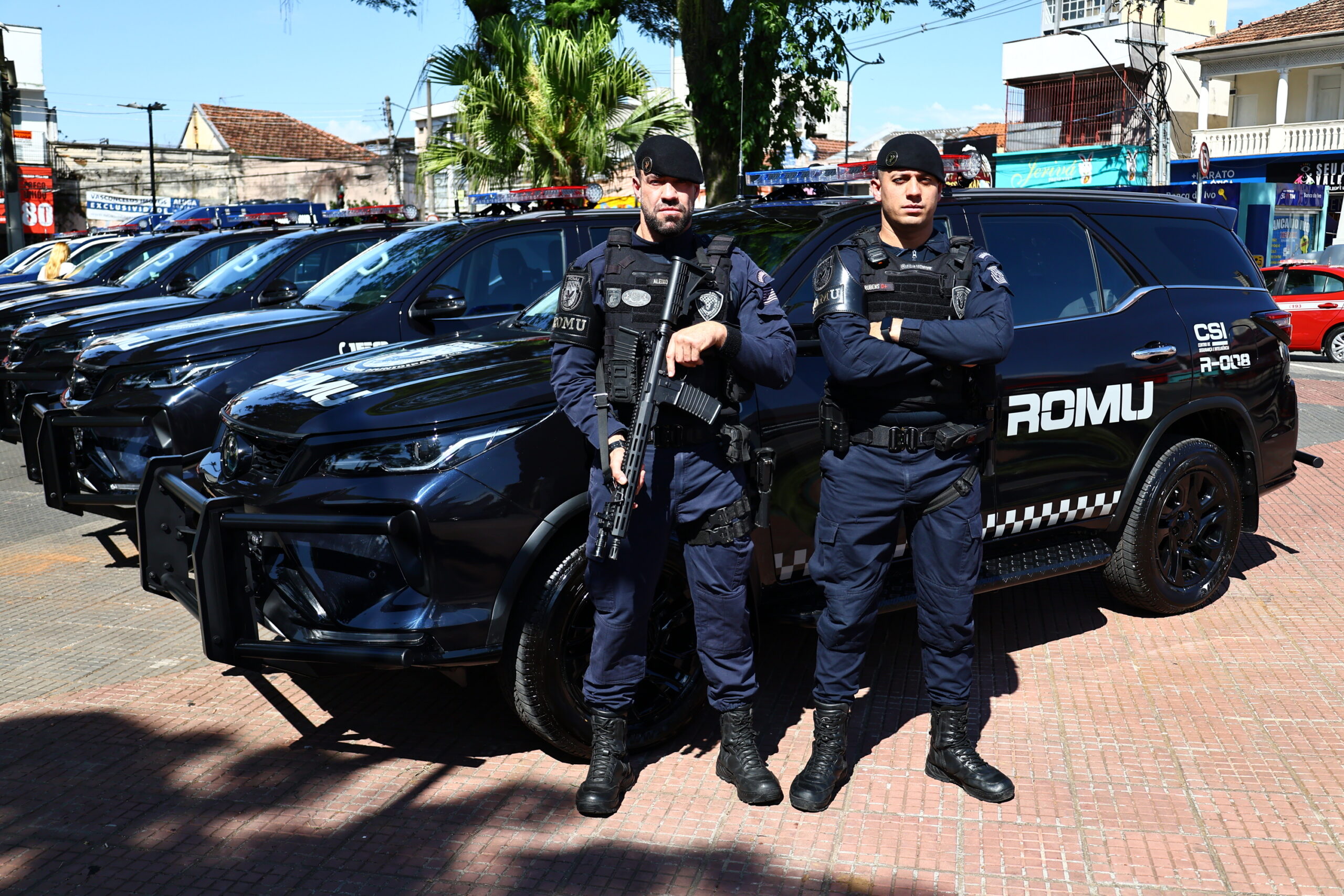 São José entrega novas viaturas para a ROMU e Patrulha Rural