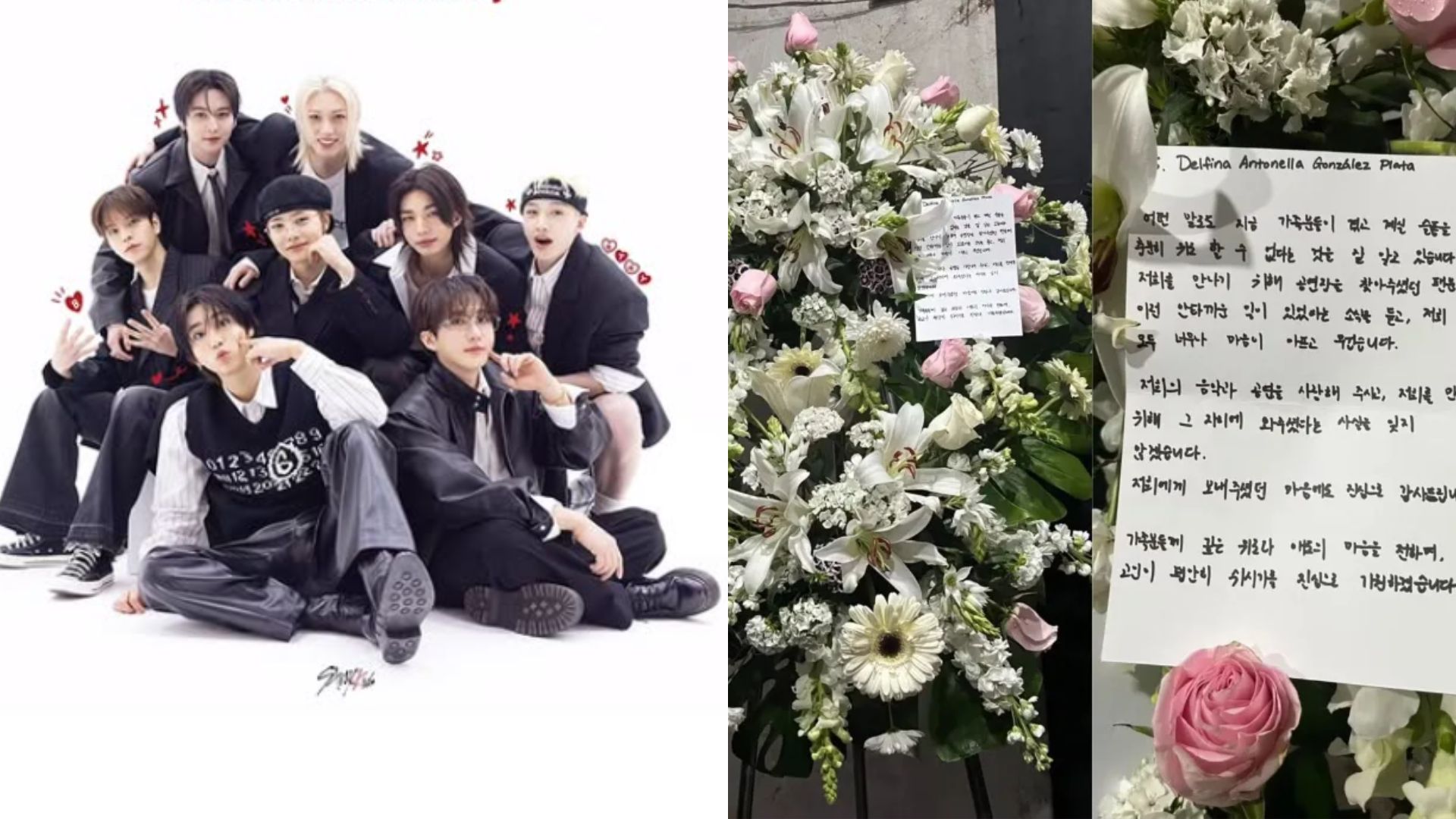 Stray Kids manda flores para funeral de fã morto antes de show na Argentina