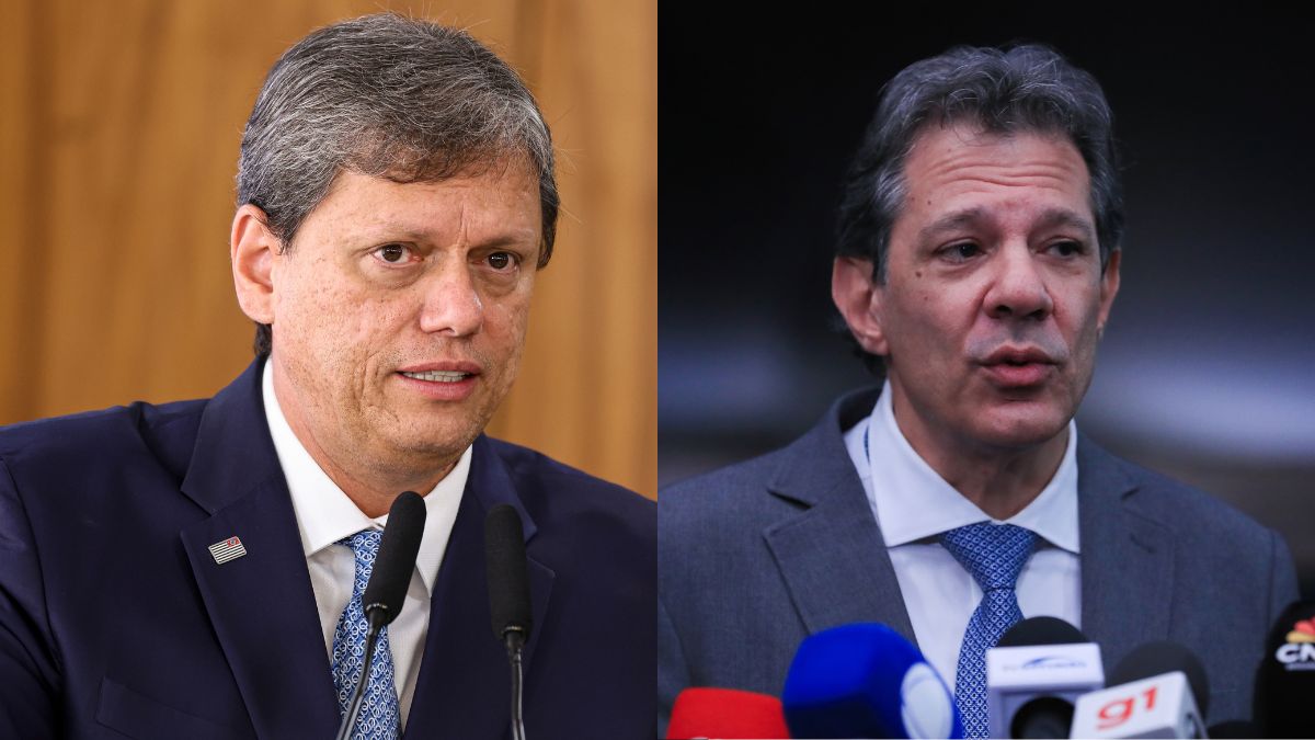 Atlas: Tarcísio tem 55,2% contra 41% de Haddad no 1° turno em SP